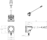 Baja designs S1 lights pair