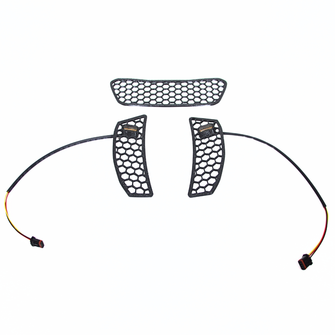 ST Airvent Grills Set with Led Turnsignals